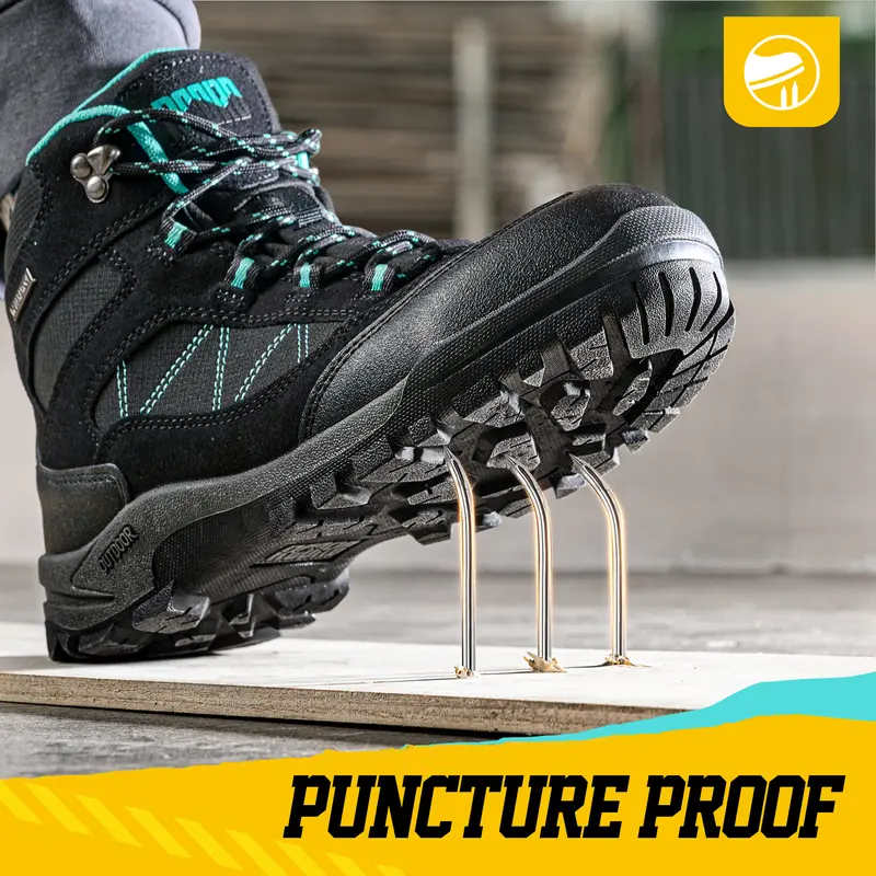 Women's Steel-Toe Boots—Waterproof Safety Work Boots 🔥 BUY 2 FOR $21.99 | BEST VALUE: 3 FOR ONLY $25.99  