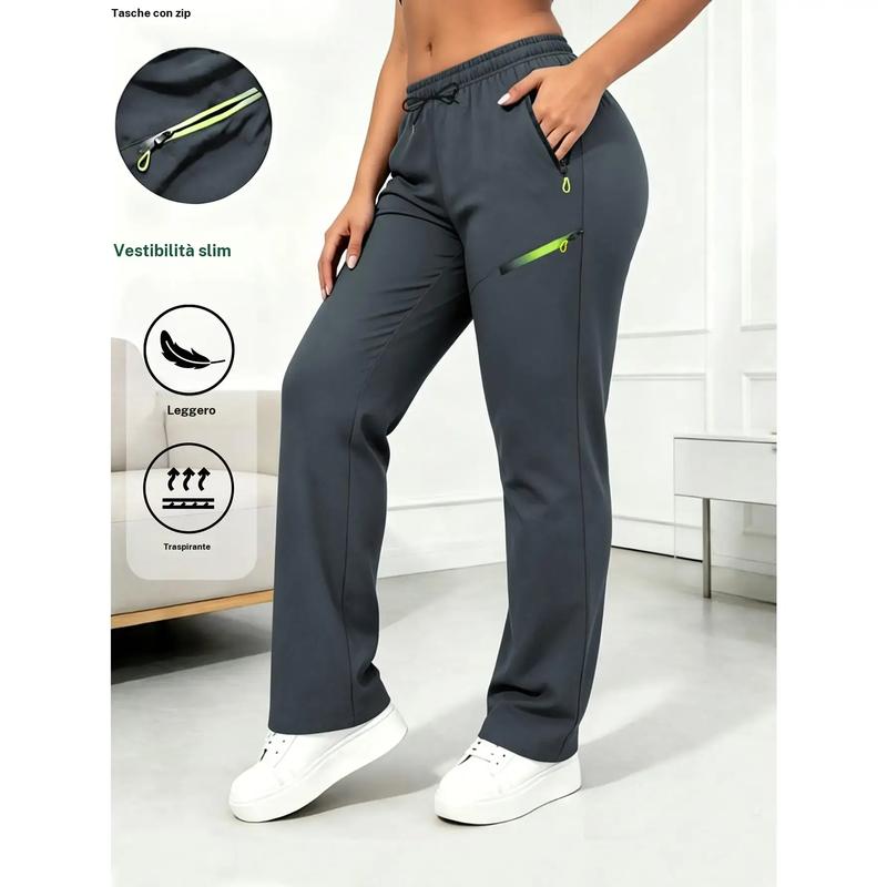 👖 Women’s Straight-Leg Cargo Trousers – Elastic Waist, 6-Pocket Casual Pants 🔥 BUY 4 FOR $15.99 | BEST VALUE: 4 FOR ONLY $15.99 ✨