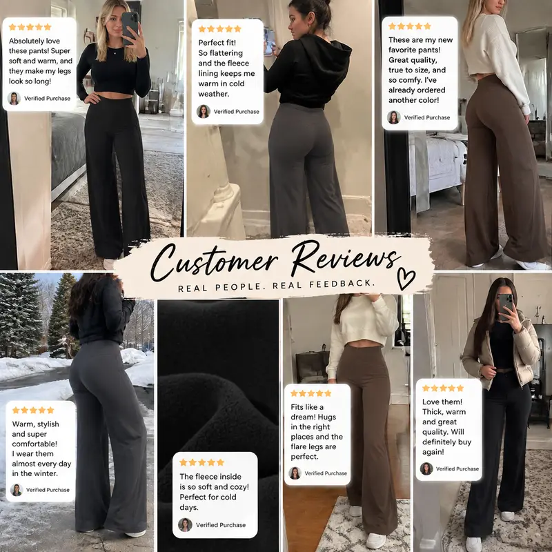 Women’s Fleece Lined Yoga Pants