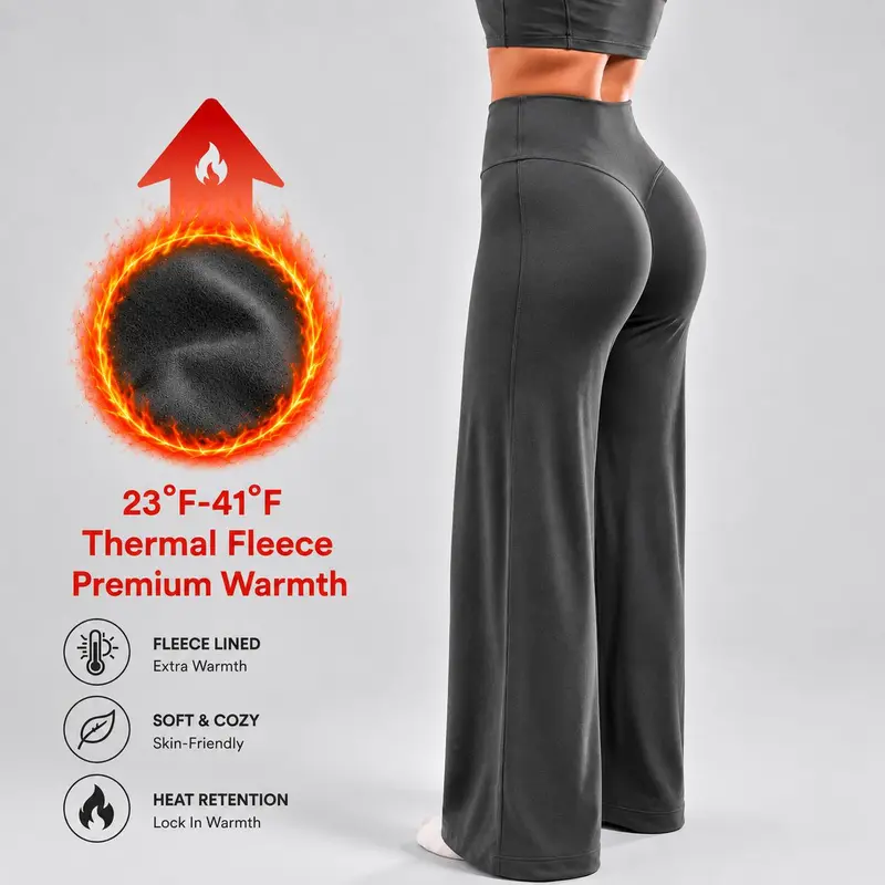 🧘‍♀️ Women’s Fleece Lined Yoga Pants 🔥 BUY 4 FOR $21.99 | BEST VALUE: 4 FOR ONLY $21.99