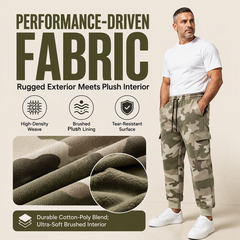 👖 Men's Camouflage Drawstring Athletic Cargo Pants 🔥 BUY 4 FOR $19.99 | BEST VALUE: 4 FOR ONLY $19.99