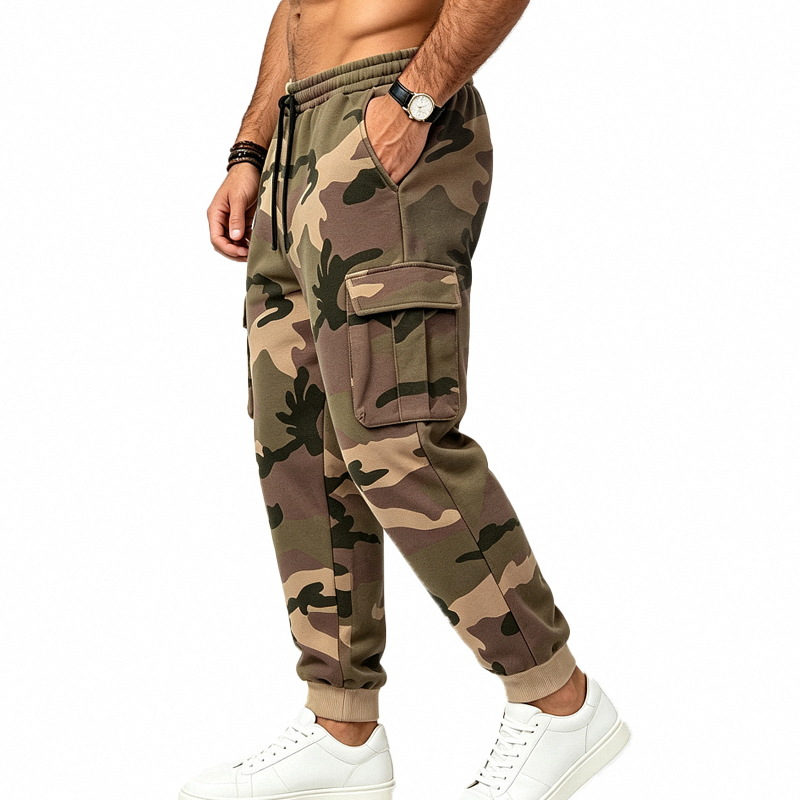 👖 Men's Camouflage Drawstring Athletic Cargo Pants 🔥 BUY 4 FOR $19.99 | BEST VALUE: 4 FOR ONLY $19.99