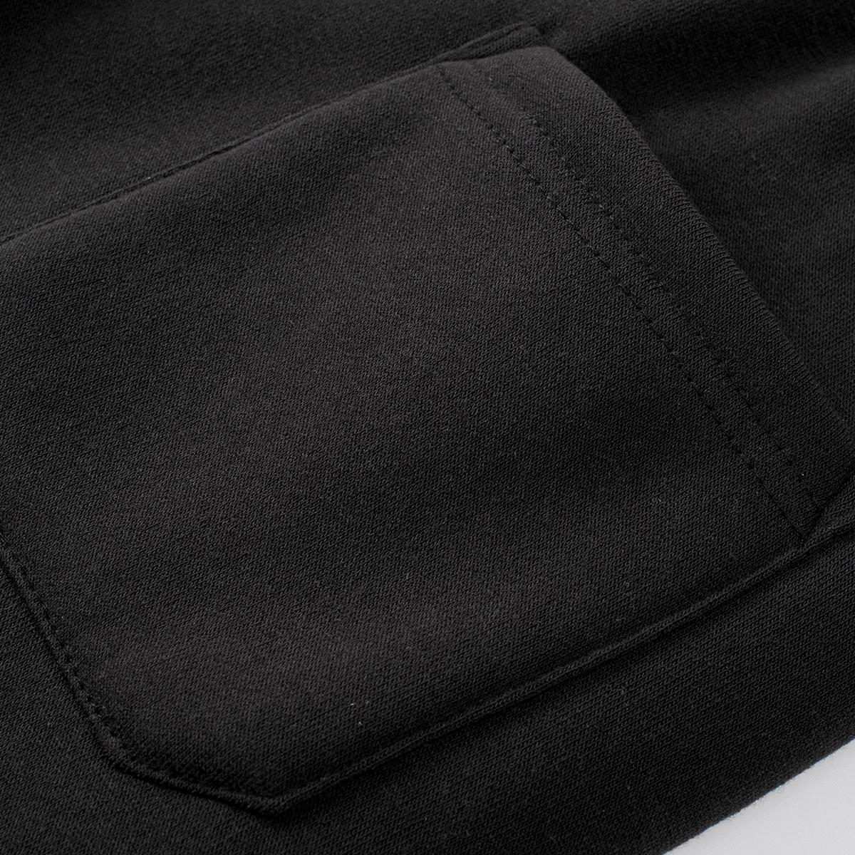 Knit fabric and stitching detail