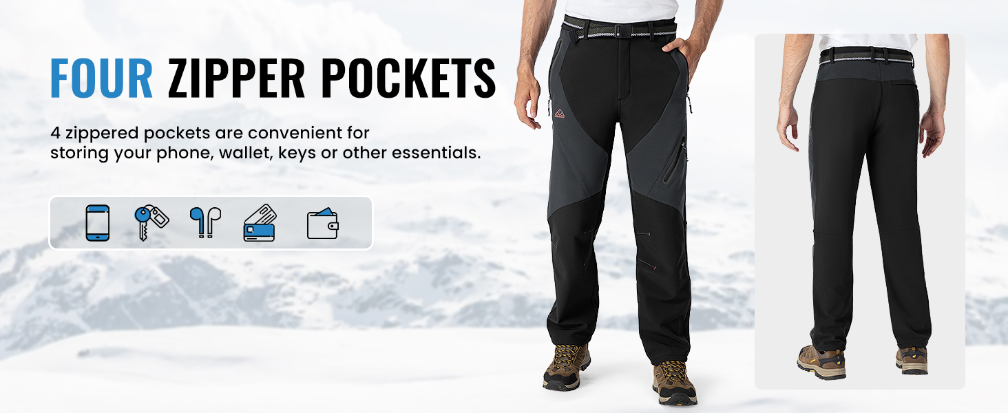 mens ski pants