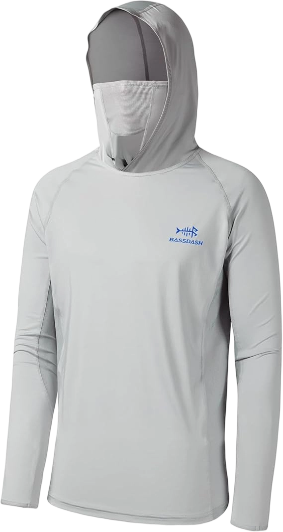 [Copy]🔥 HOT SALE 📦 8-PACK DEAL ☀️☀️☀️UPF 50+ Men’s Long Sleeve Fishing Shirt with Mask UV Neck Gaiter Hoodie