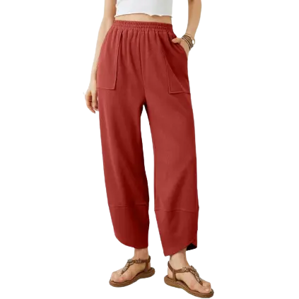 Women’s Baggy Wide Leg Pants Casual Lounge Palazzo Trousers Summer Style
