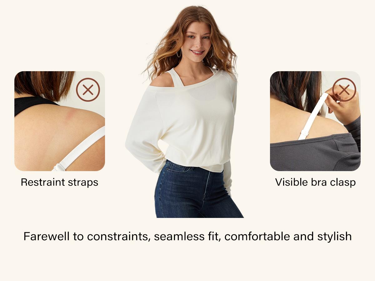 Multi-wear one shoulder and off shoulder women's top