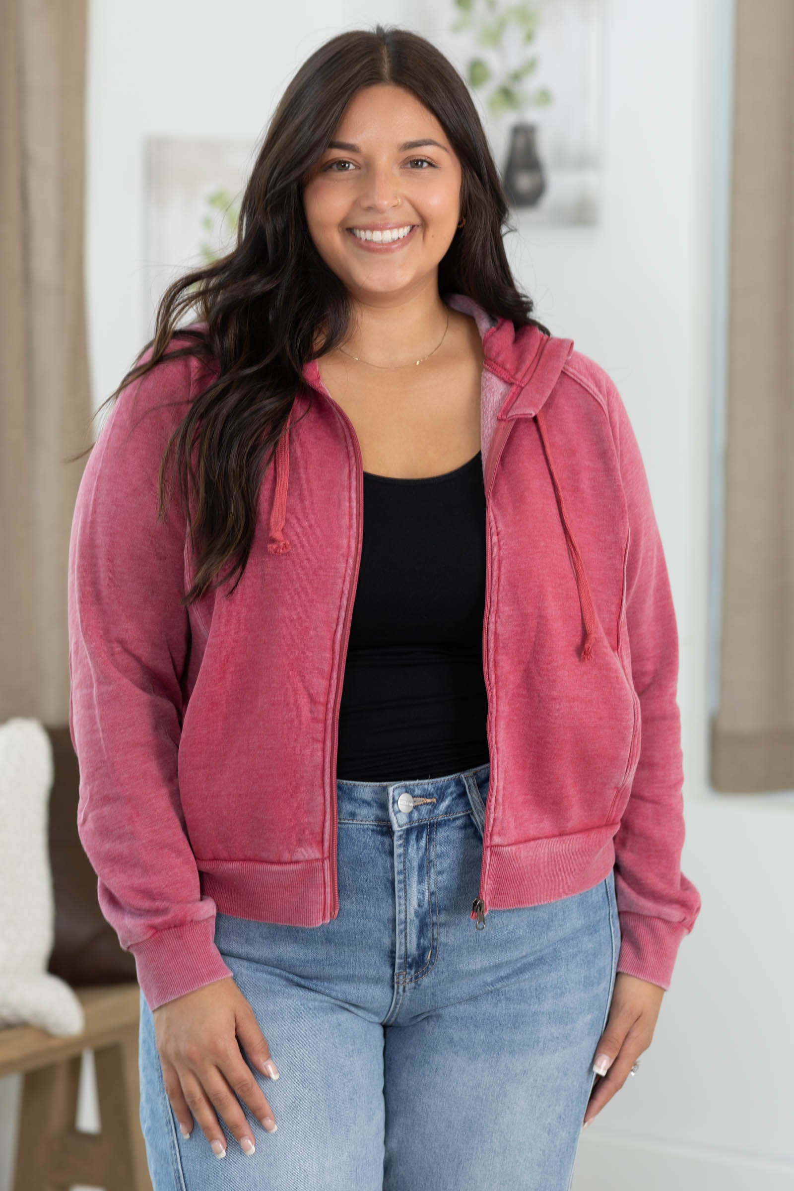 🔥 FALL SALE | 6 FOR ONLY $25.99! Women’s Cozy Campfire Full-Zip Hoodies – Soft Fleece Everyday Essentials