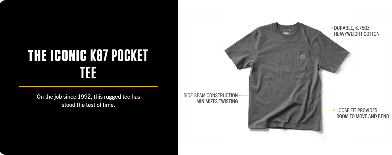 Heavyweight Pocket Tee Product Detail