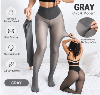 🥰LAST DAY SAEL 50% OFF!!⚡50K+ SOLD!❄️One-Seam Shaping Fleece Leggings✨✨Stay Warm.Look Snatched. 💕4
