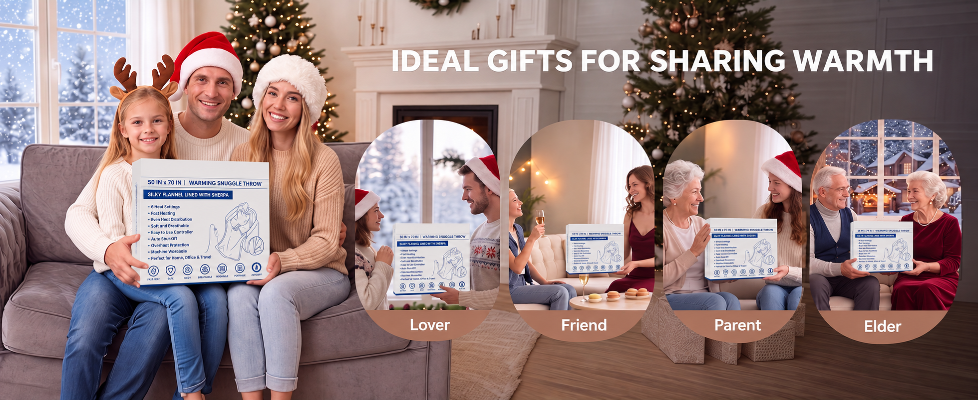 Wearable Heated Blanket Product Details