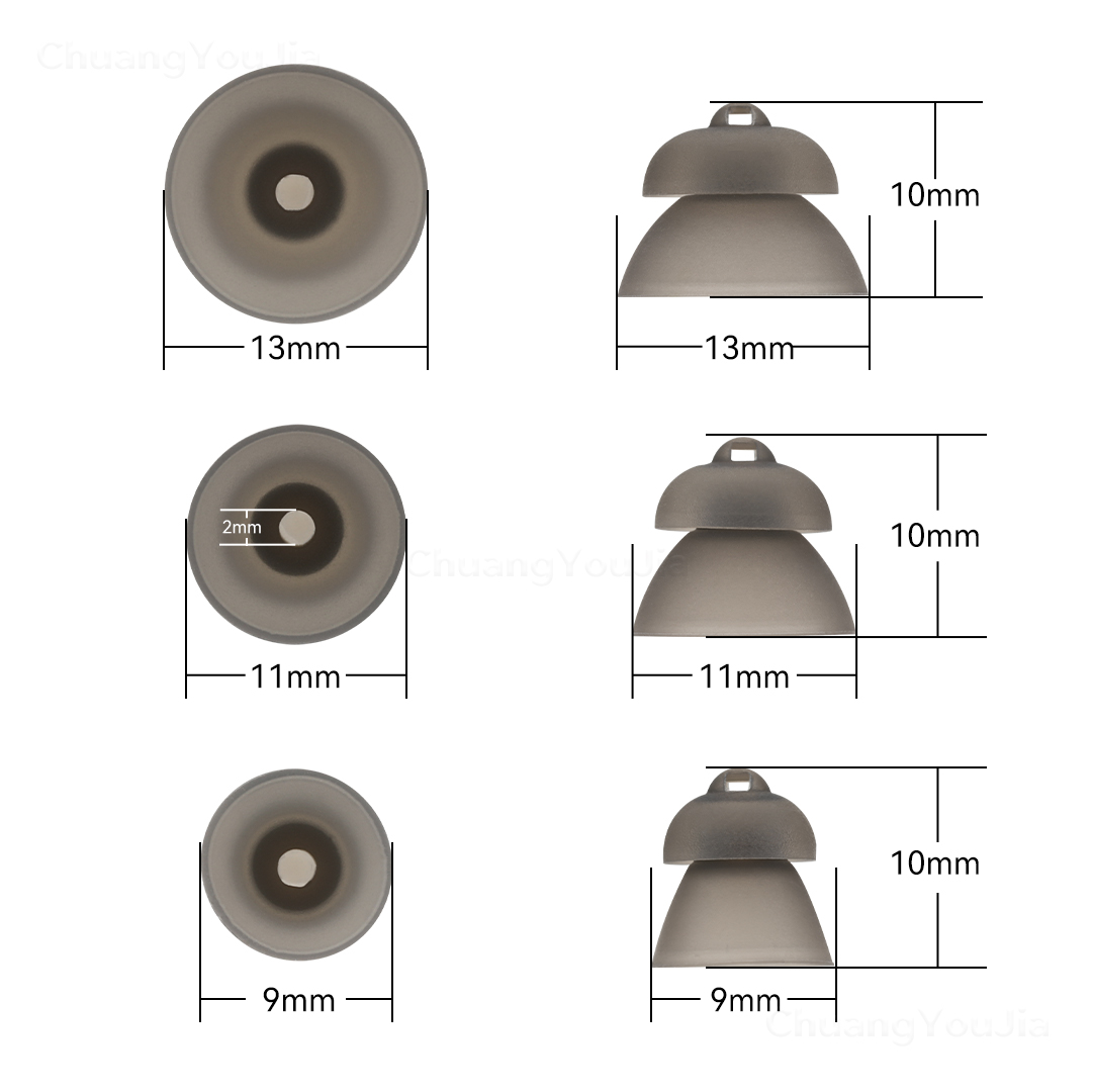 For Phonak hearing aids Power Domes 9/11/13MM Hearing Aid Ear Tips