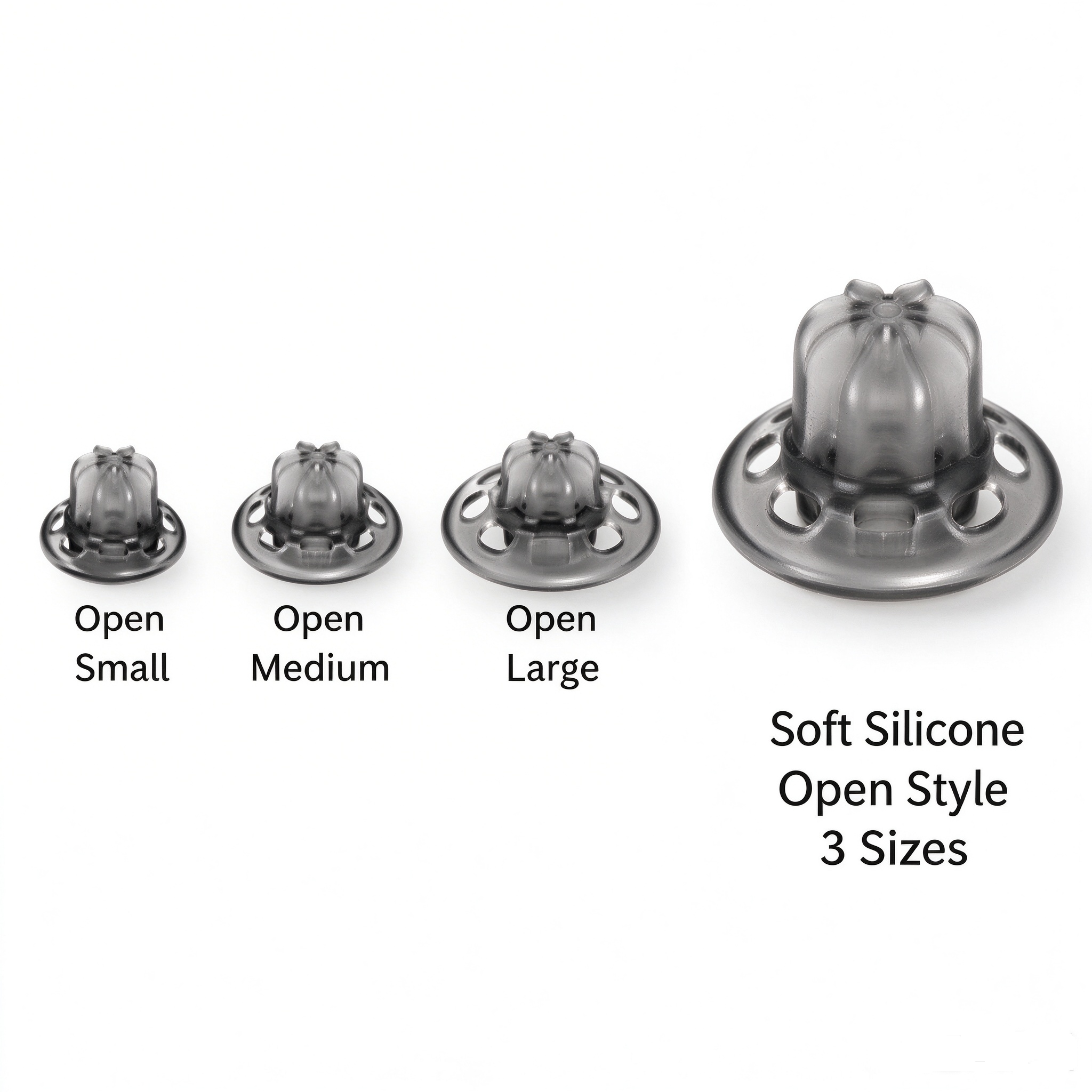 For Phonak hearing aids EasyGuard Open Domes S/M/L Hearing Aid Ear Tips