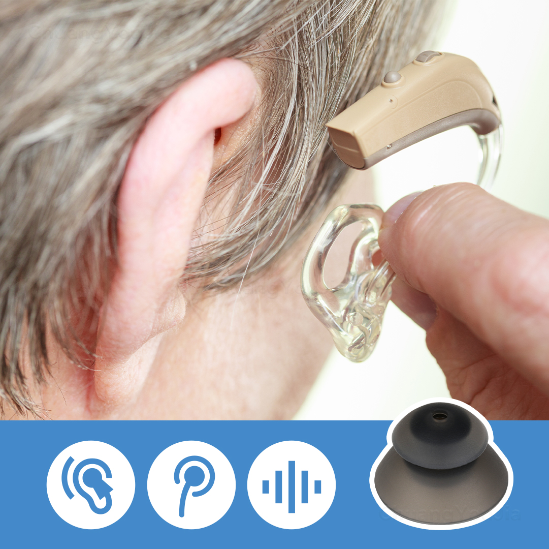 For RIC Hearing Aids Silicone Replacement Domes