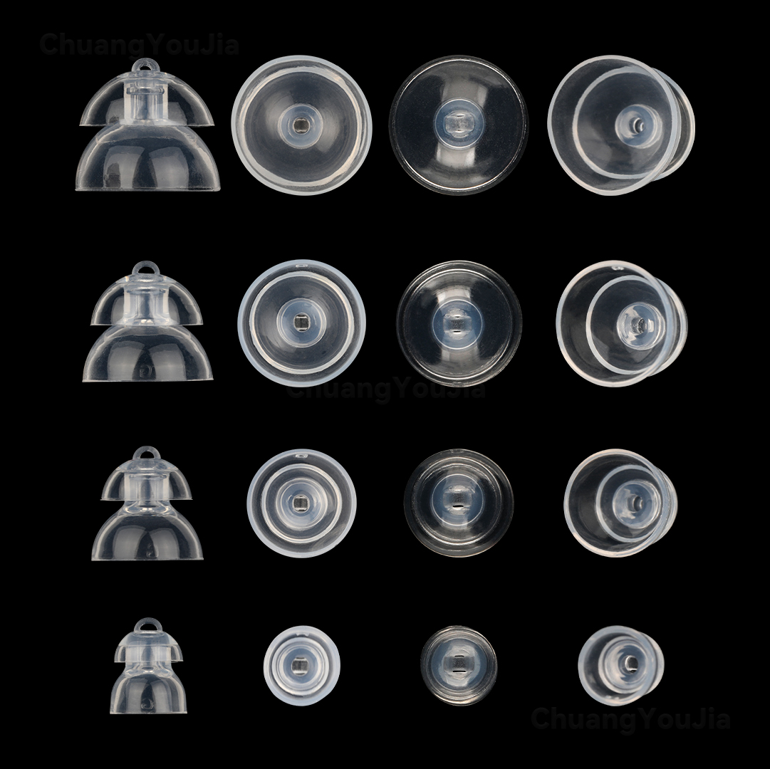 For Oticon hearing aids, MiniFit Power Hearing Aid Domes Silicone Replacement Ear Tips