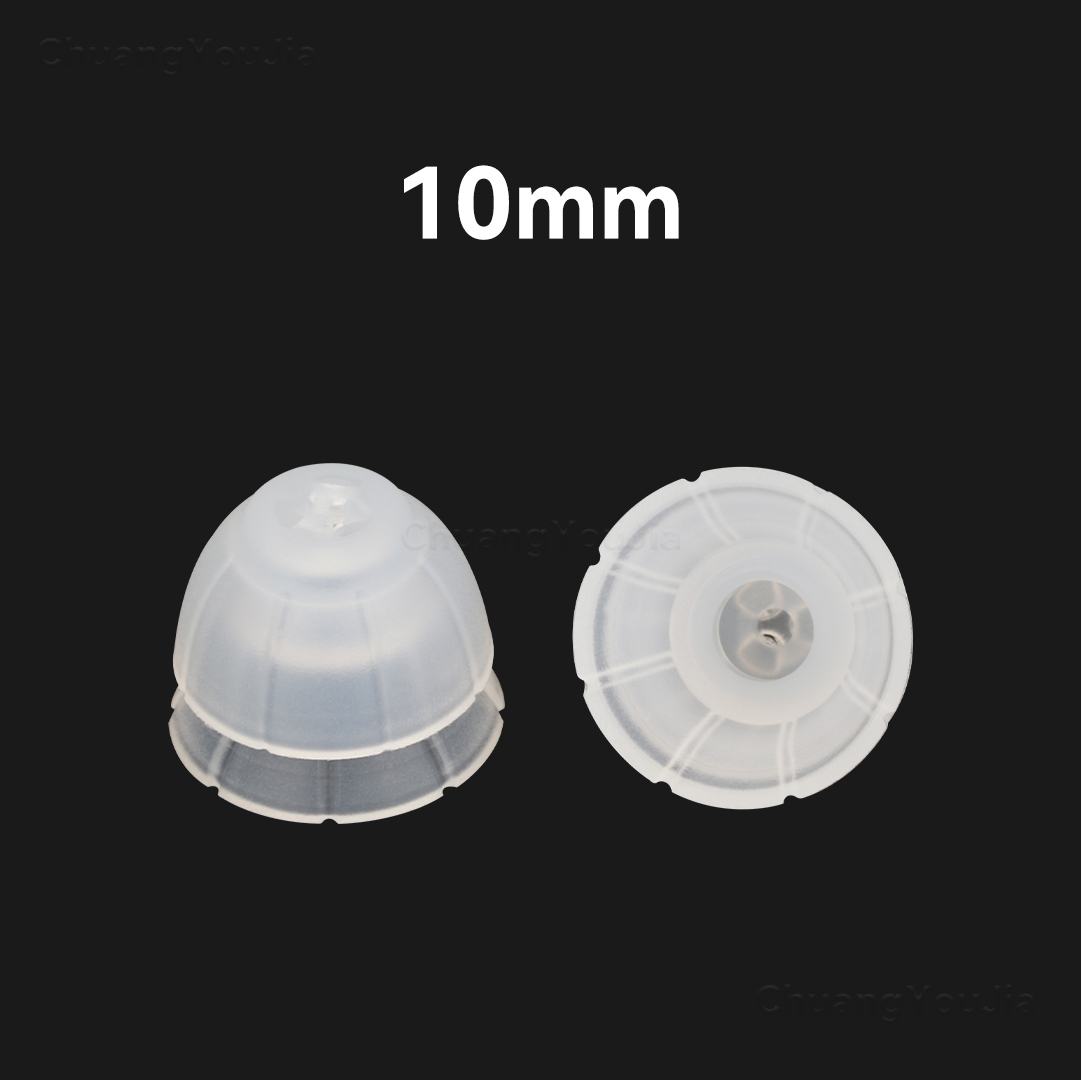For RIC hearing aids, C1586 Closed Domes, Silicone Replacement Hearing Aid Domes, 10/12/14mm Optional