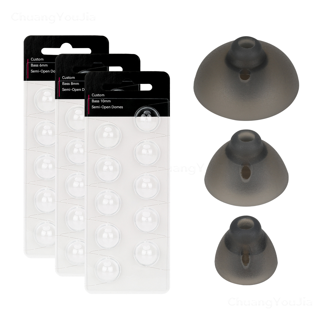 For Phonak hearing aids Semi Open Domes 6/8/10MM Hearing Aid Ear Tips