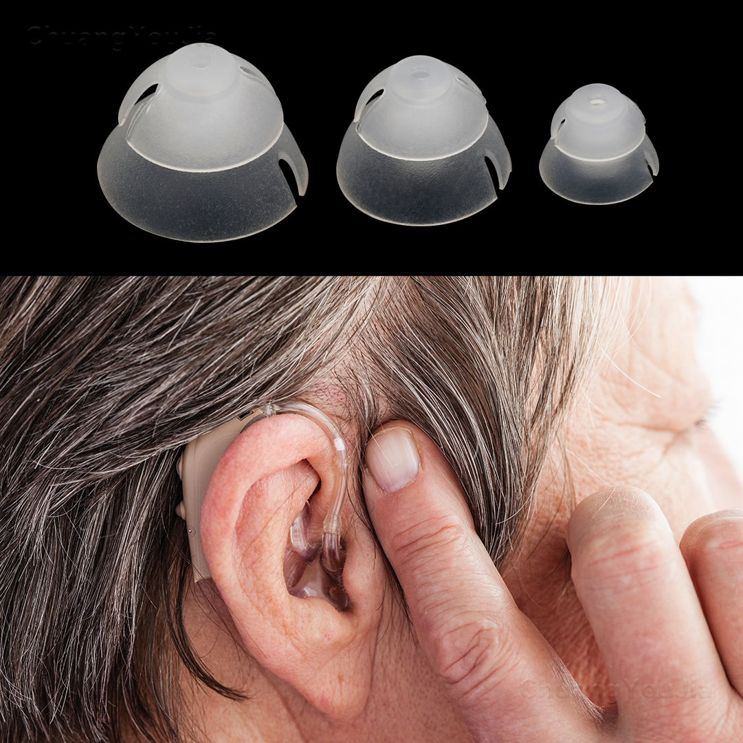 For CIC hearing aids Bell shaped Domes S/M/L Hearing Aid Ear Tips