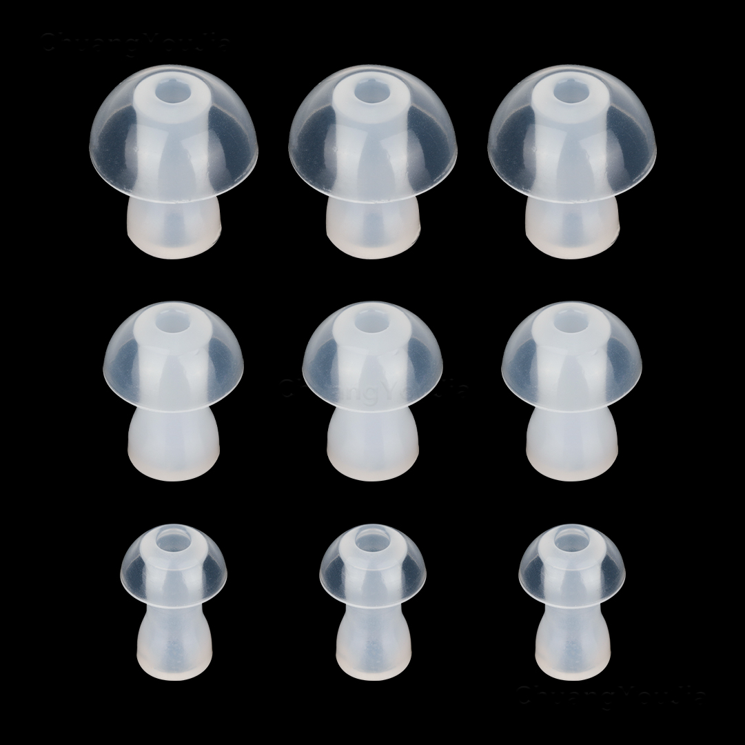 For BTE ITE hearing aids Mushroom Domes S/M/L Hearing Aid Ear Tips