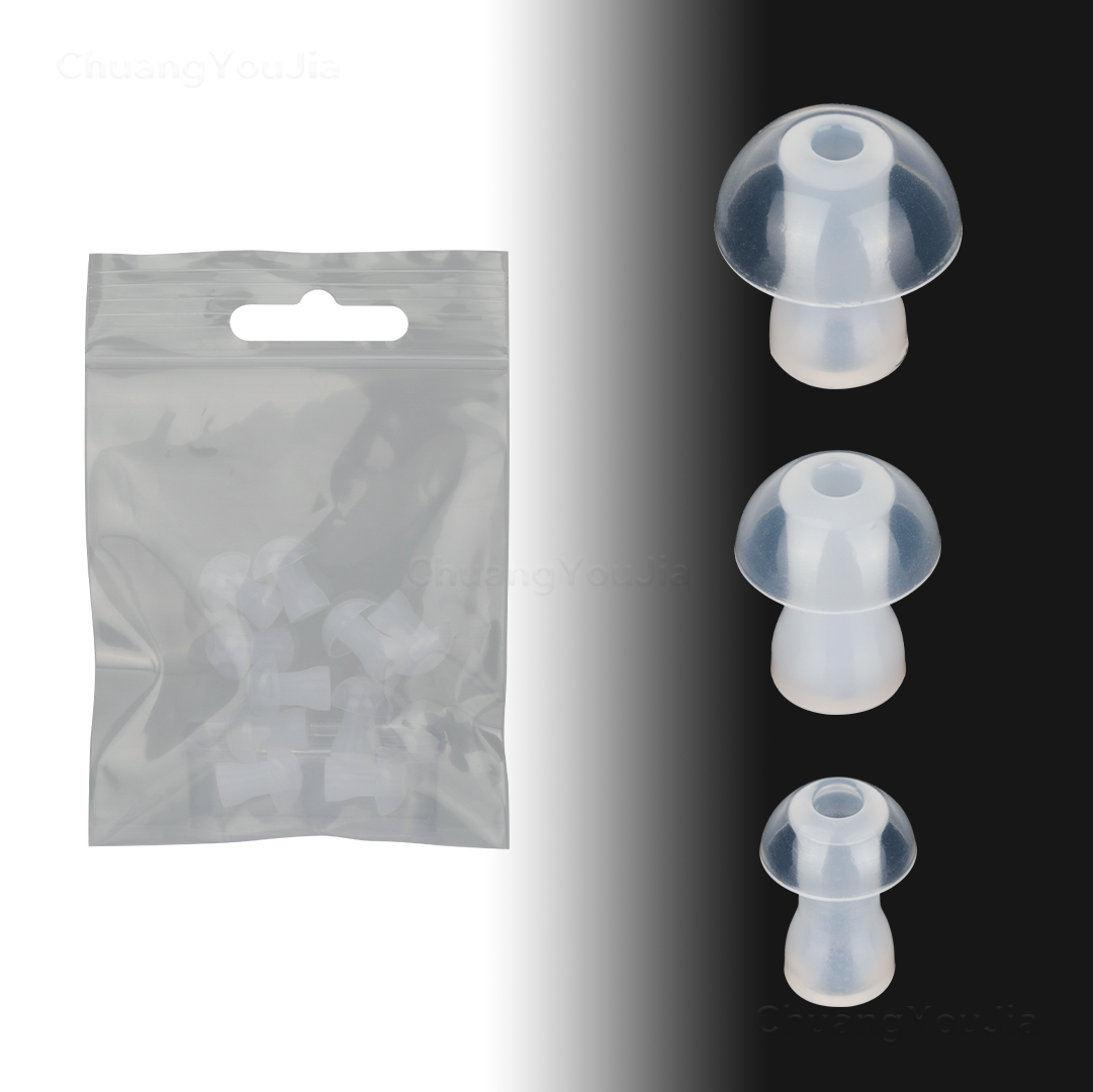 For BTE ITE hearing aids Mushroom Domes S/M/L Hearing Aid Ear Tips