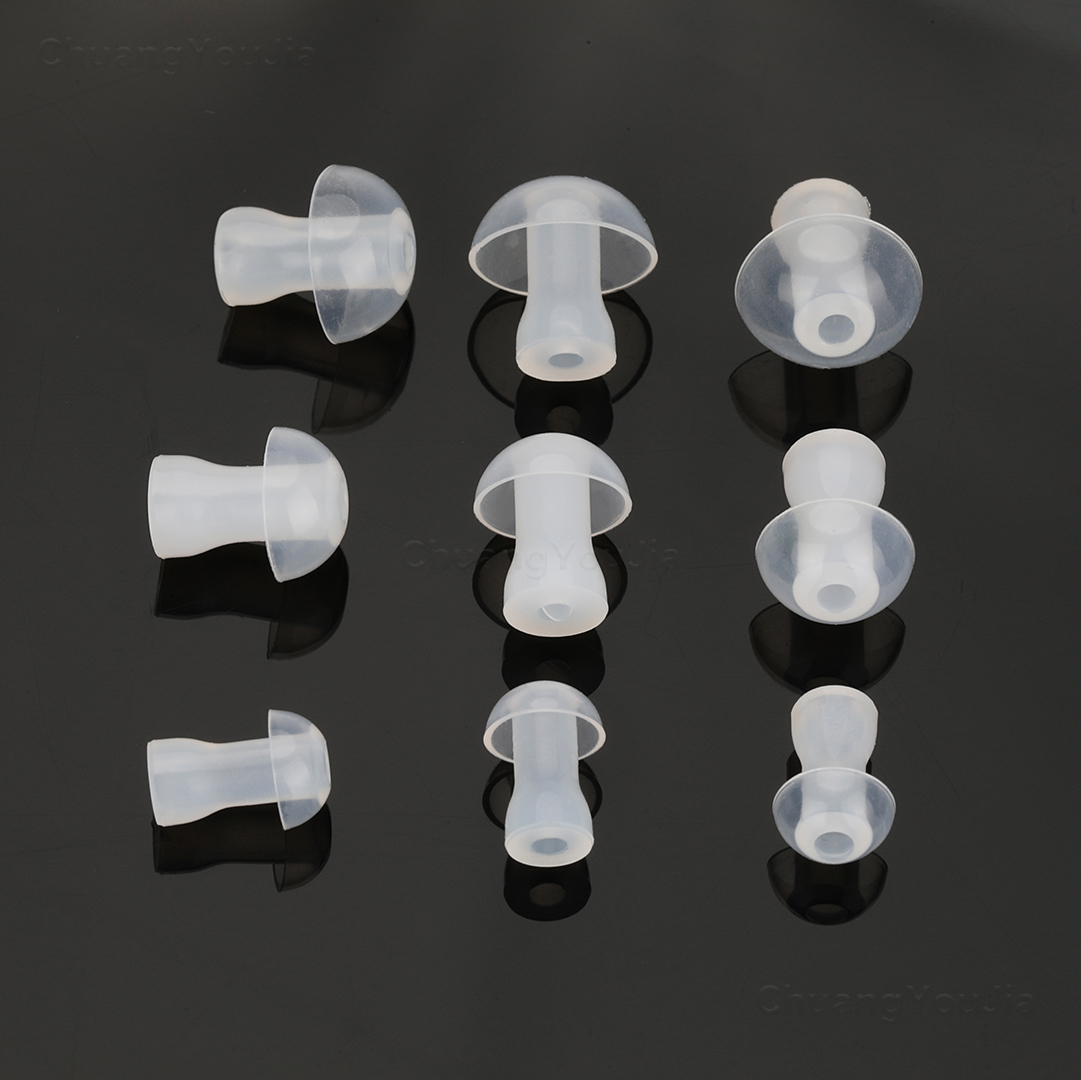 For BTE ITE hearing aids Mushroom Domes S/M/L Hearing Aid Ear Tips