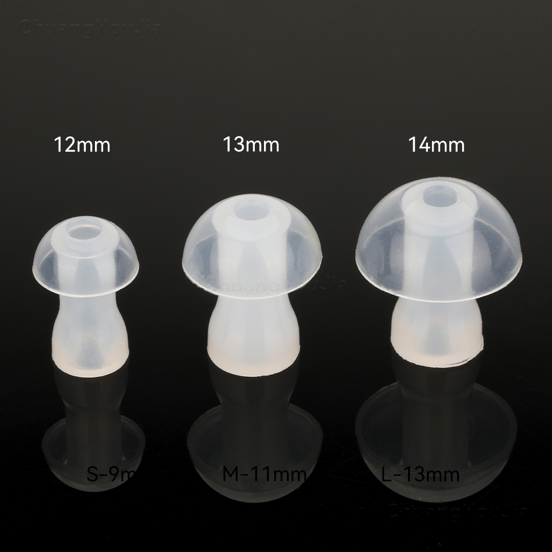 For BTE ITE hearing aids Mushroom Domes S/M/L Hearing Aid Ear Tips