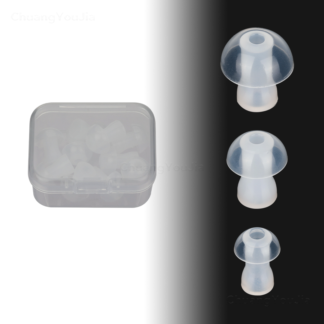 For BTE ITE hearing aids Mushroom Domes S/M/L Hearing Aid Ear Tips