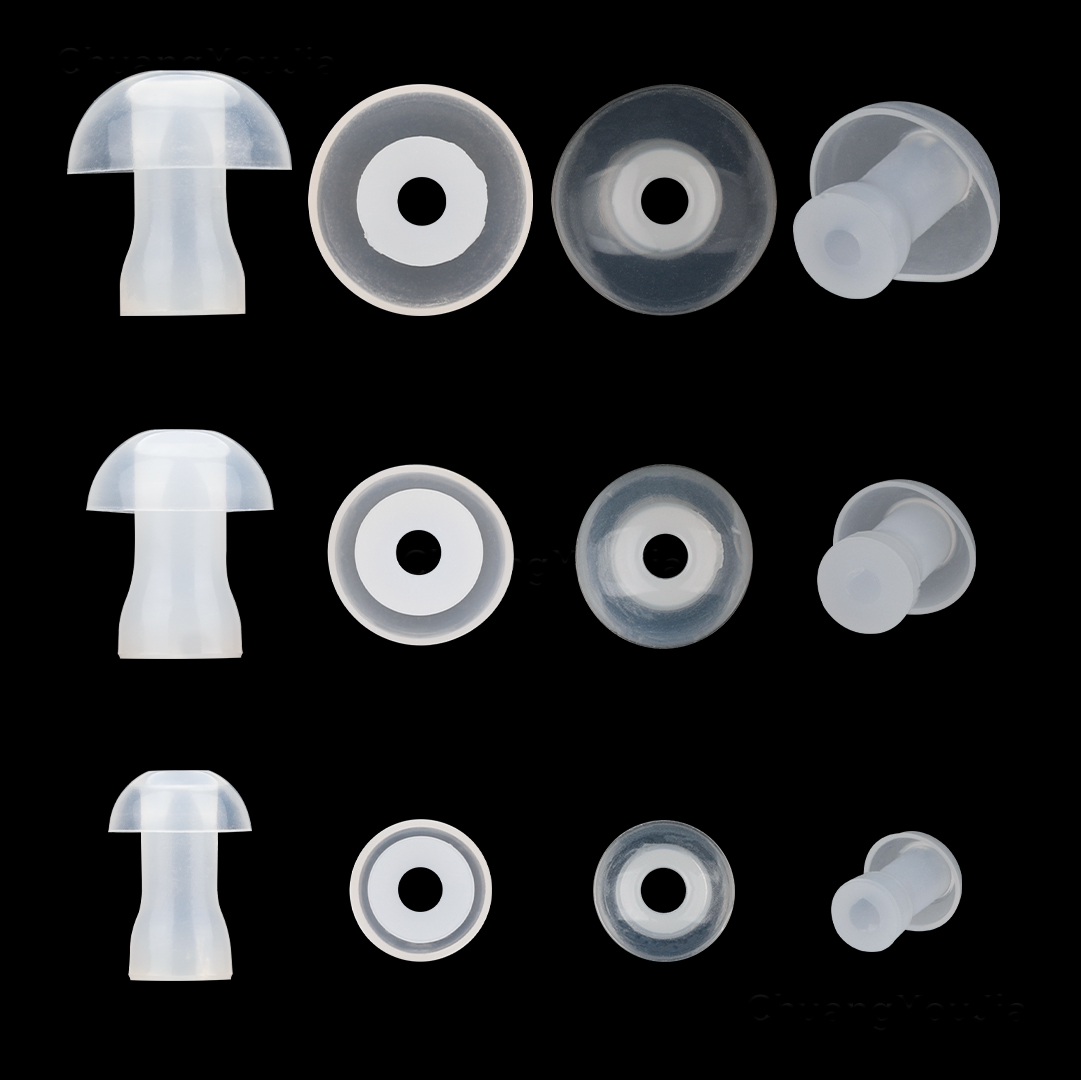 For BTE ITE hearing aids Mushroom Domes S/M/L Hearing Aid Ear Tips