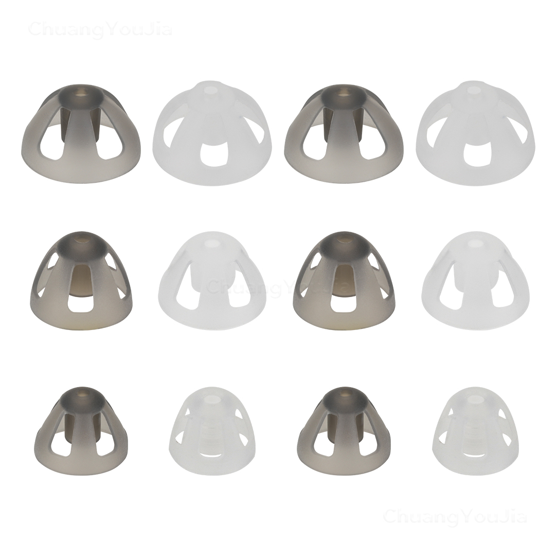For ReSound hearing aids Open Domes 6/8/10MM Silicone Hearing Aid Ear Tips