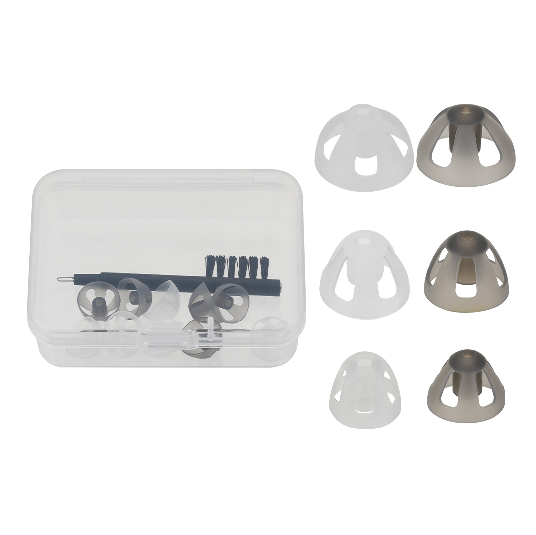 For ReSound hearing aids Open Domes 6/8/10MM Silicone Hearing Aid Ear Tips