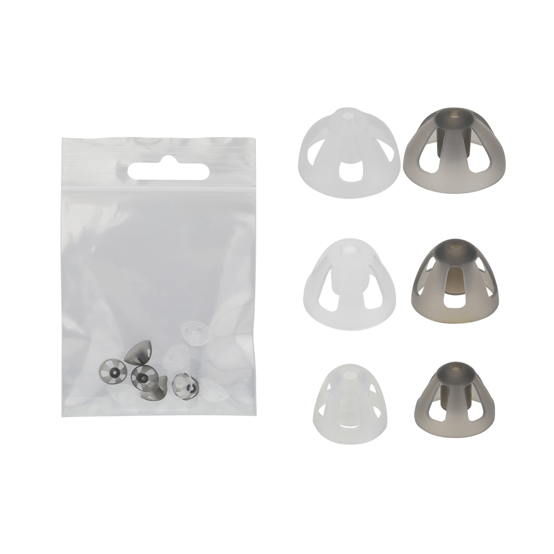For ReSound hearing aids Open Domes 6/8/10MM Silicone Hearing Aid Ear Tips