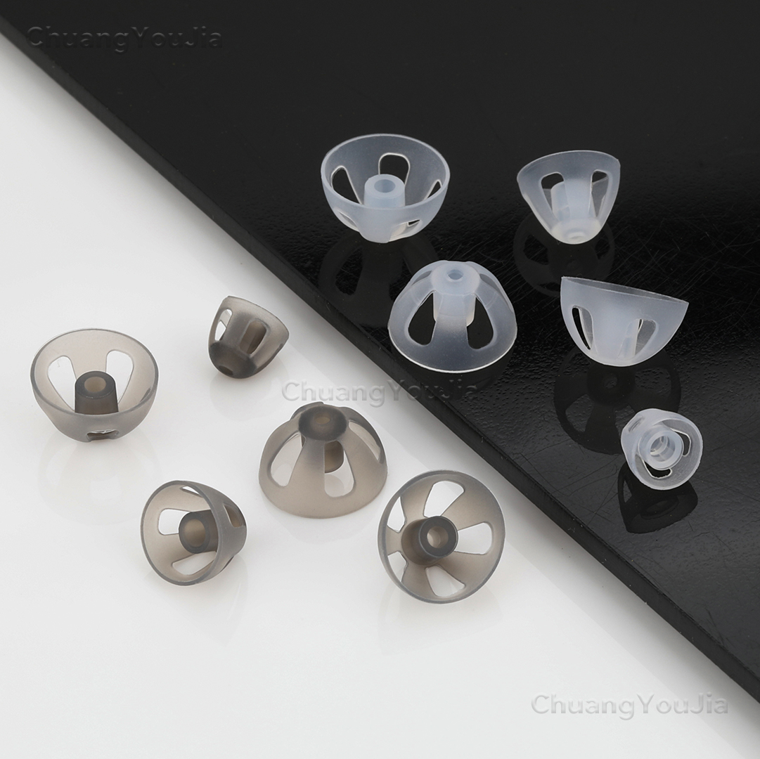 For ReSound hearing aids Open Domes 6/8/10MM Silicone Hearing Aid Ear Tips