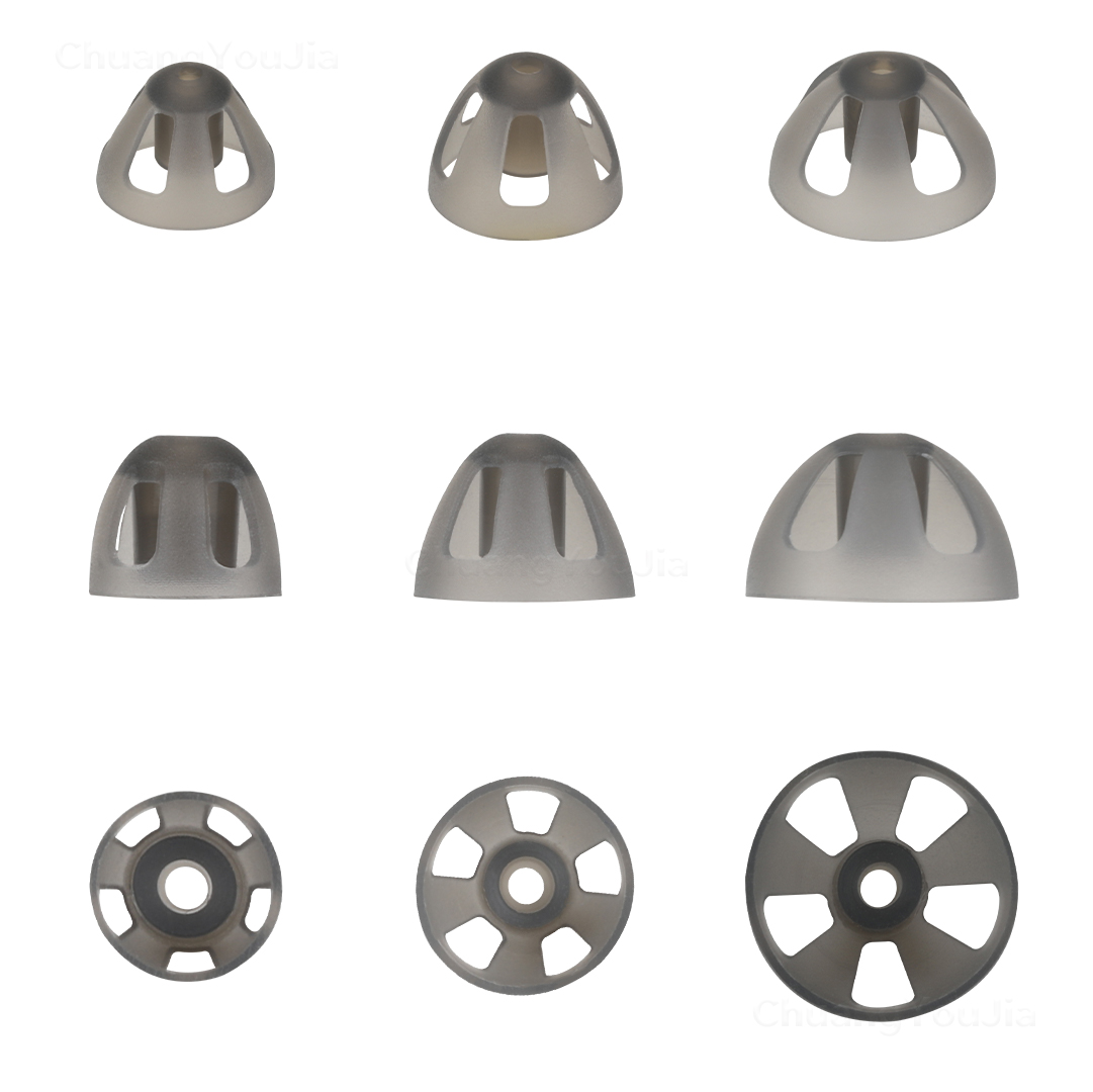 For ReSound hearing aids Open Domes 6/8/10MM Silicone Hearing Aid Ear Tips