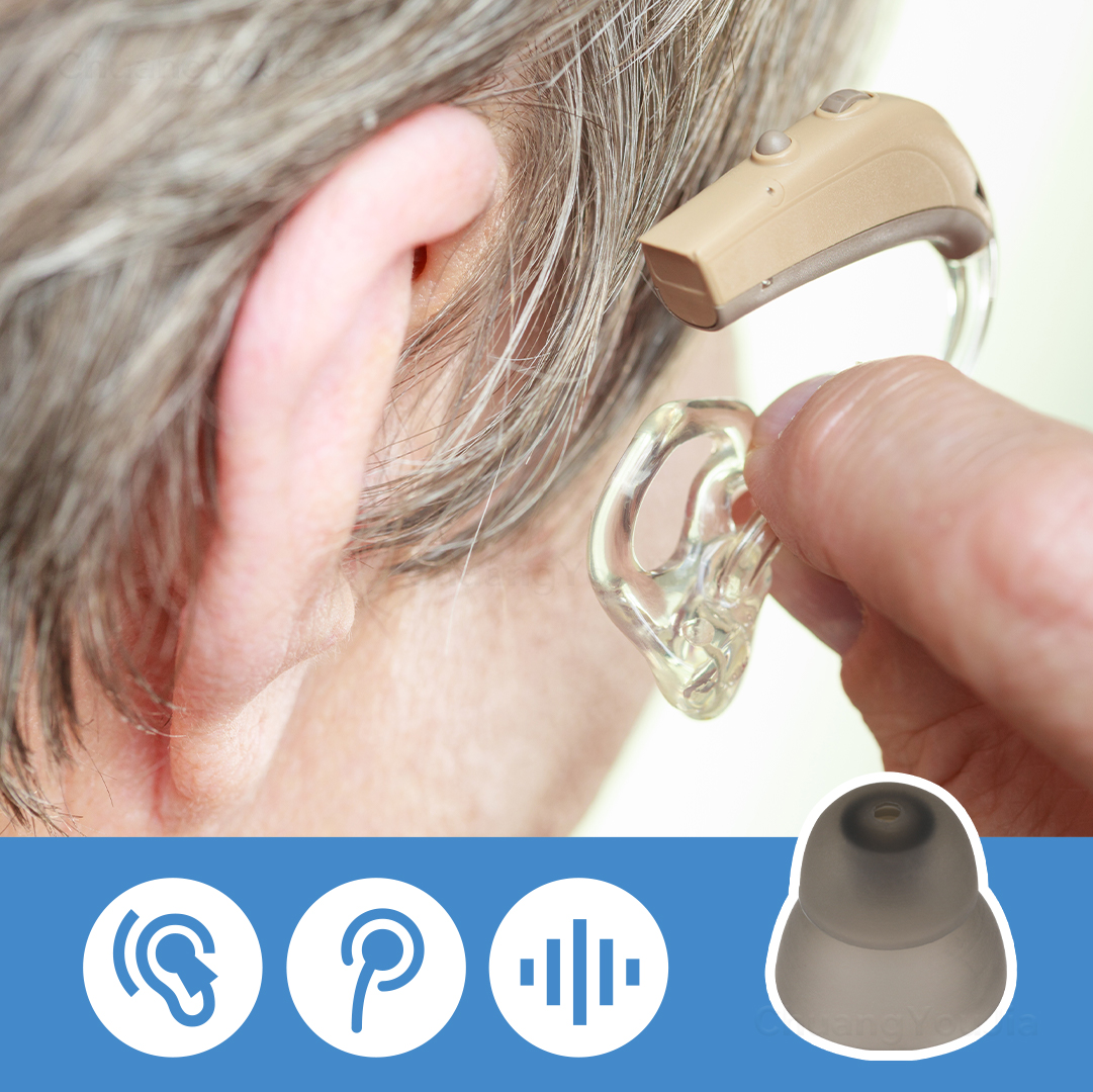 For ReSound hearing aids Power Domes 9/11/13MM Silicone Hearing Aid Ear Tips