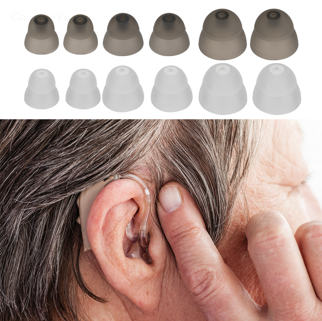 For ReSound hearing aids Power Domes 9/11/13MM Silicone Hearing Aid Ear Tips
