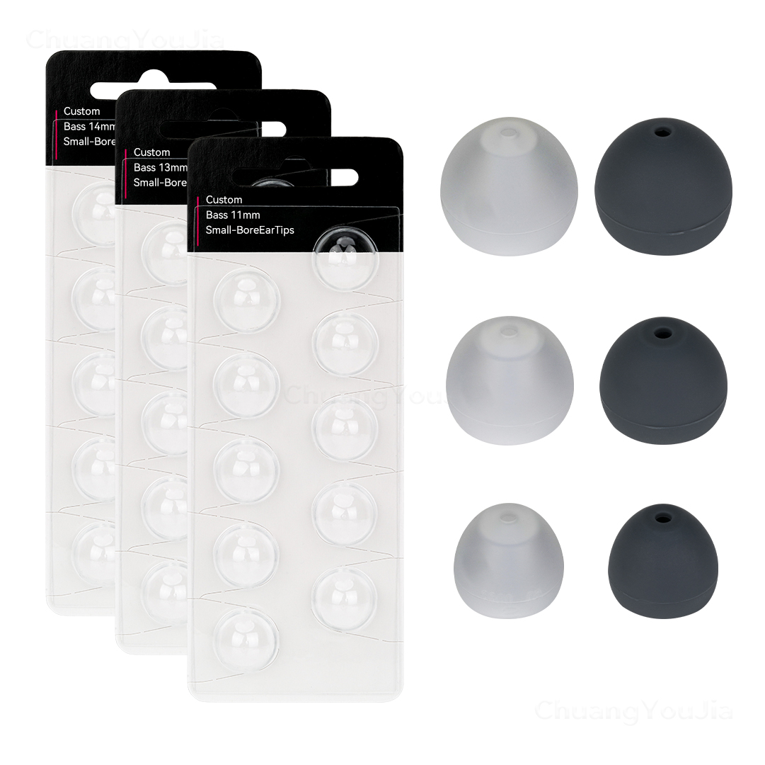 For Shure Westone earphones Small Bore Silicone Ear Tips S/M/L
