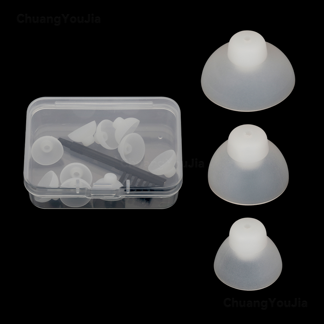 For BTE hearing aids Closed Silicone Domes S/M/L
