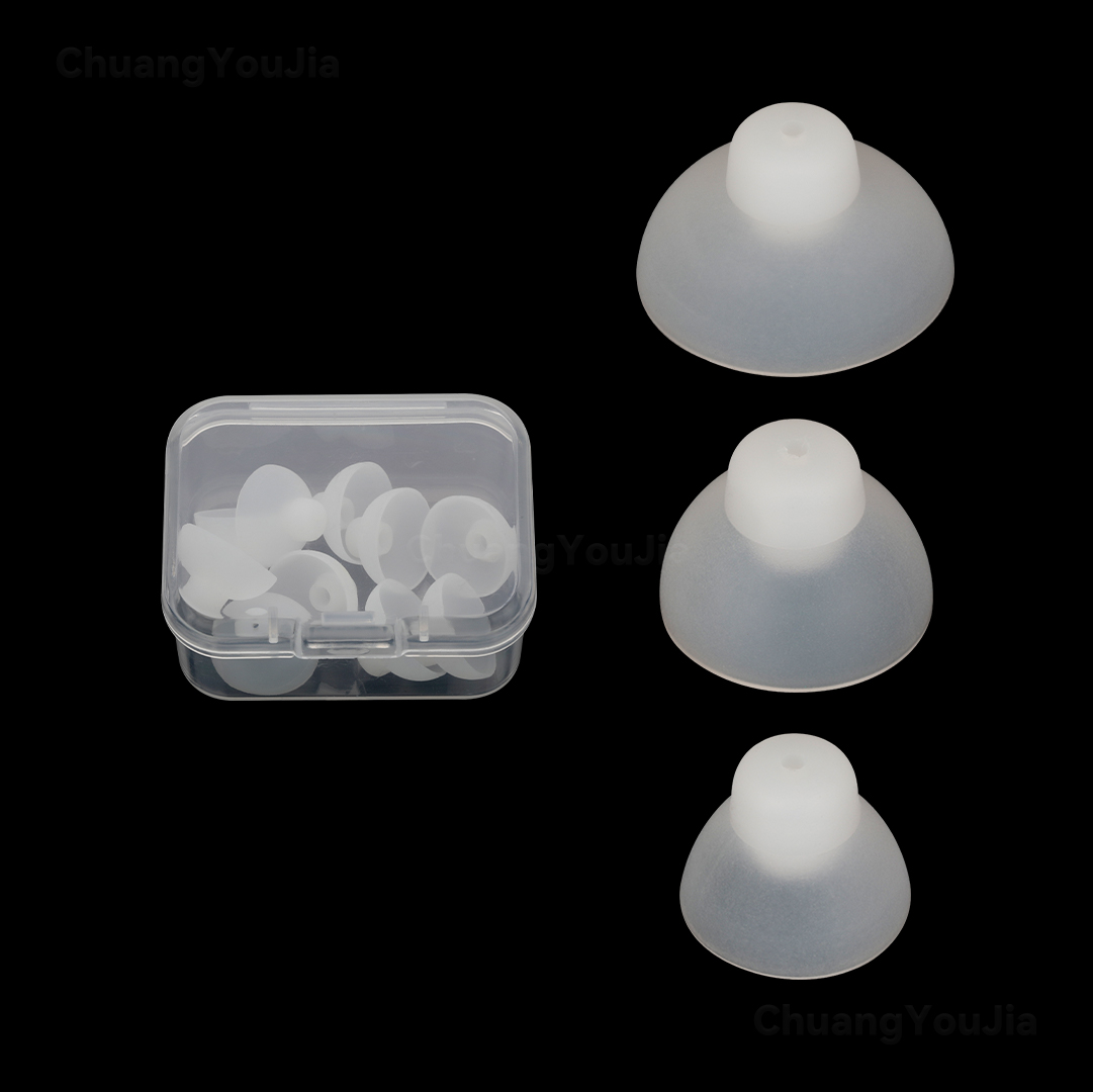 For BTE hearing aids Closed Silicone Domes S/M/L