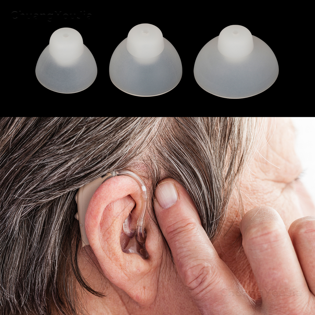 For BTE hearing aids Closed Silicone Domes S/M/L