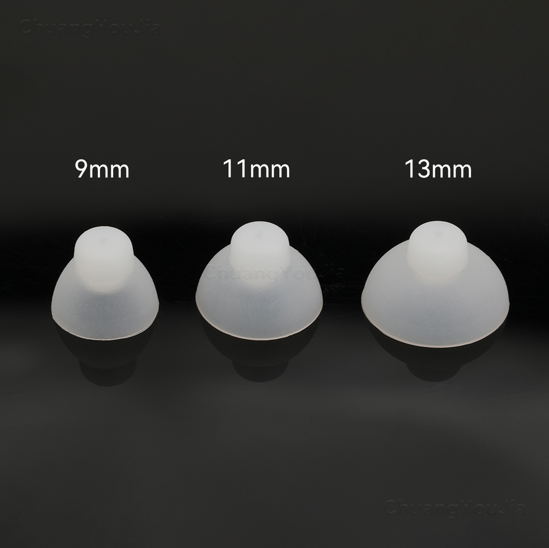 For BTE hearing aids Closed Silicone Domes S/M/L