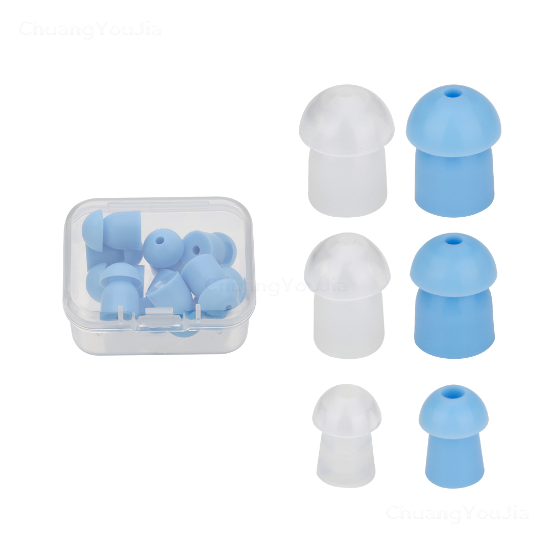 For BTE ITE hearing aids Mushroom Silicone Domes S/M/L