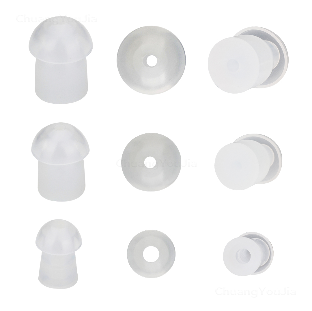 For BTE ITE hearing aids Mushroom Silicone Domes S/M/L