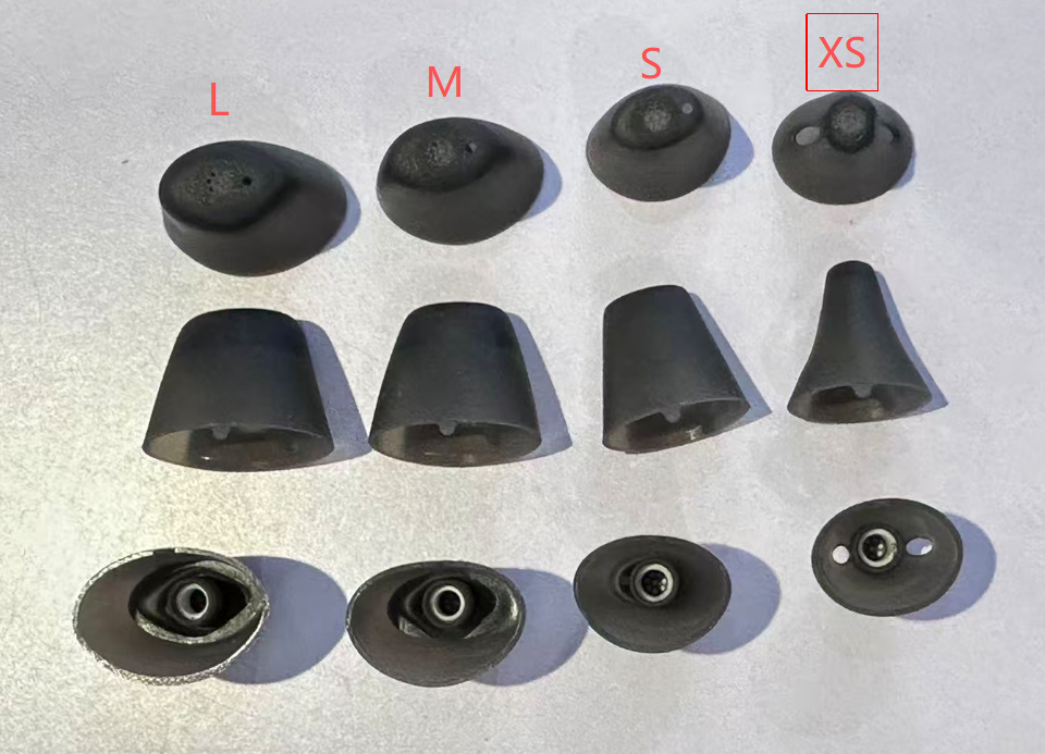 For Signia hearing aids Closed Ear Sleeves 2.0