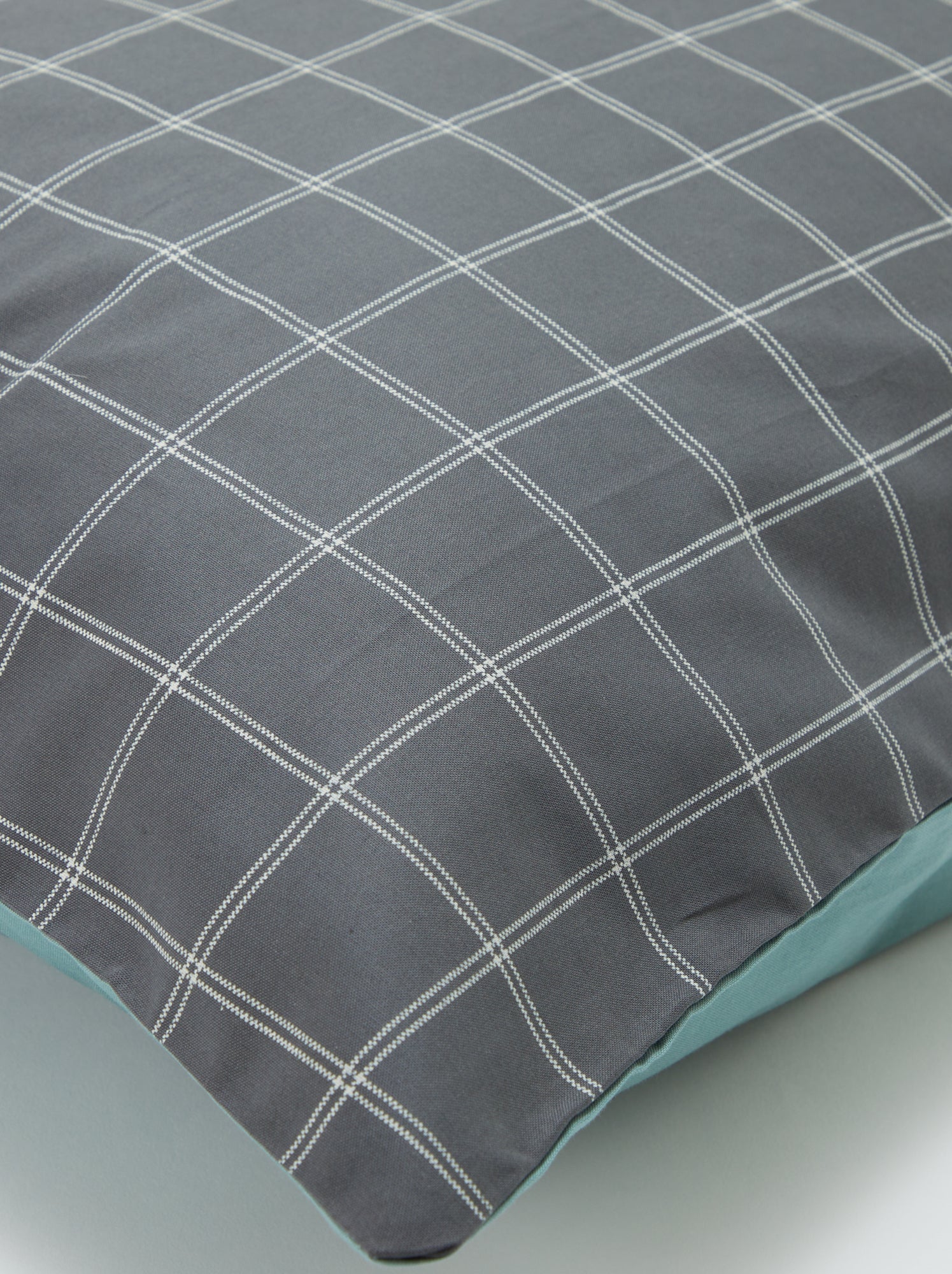 Taie d'oreiller unie 50 x 70 cm - Kiabi Home - Gris