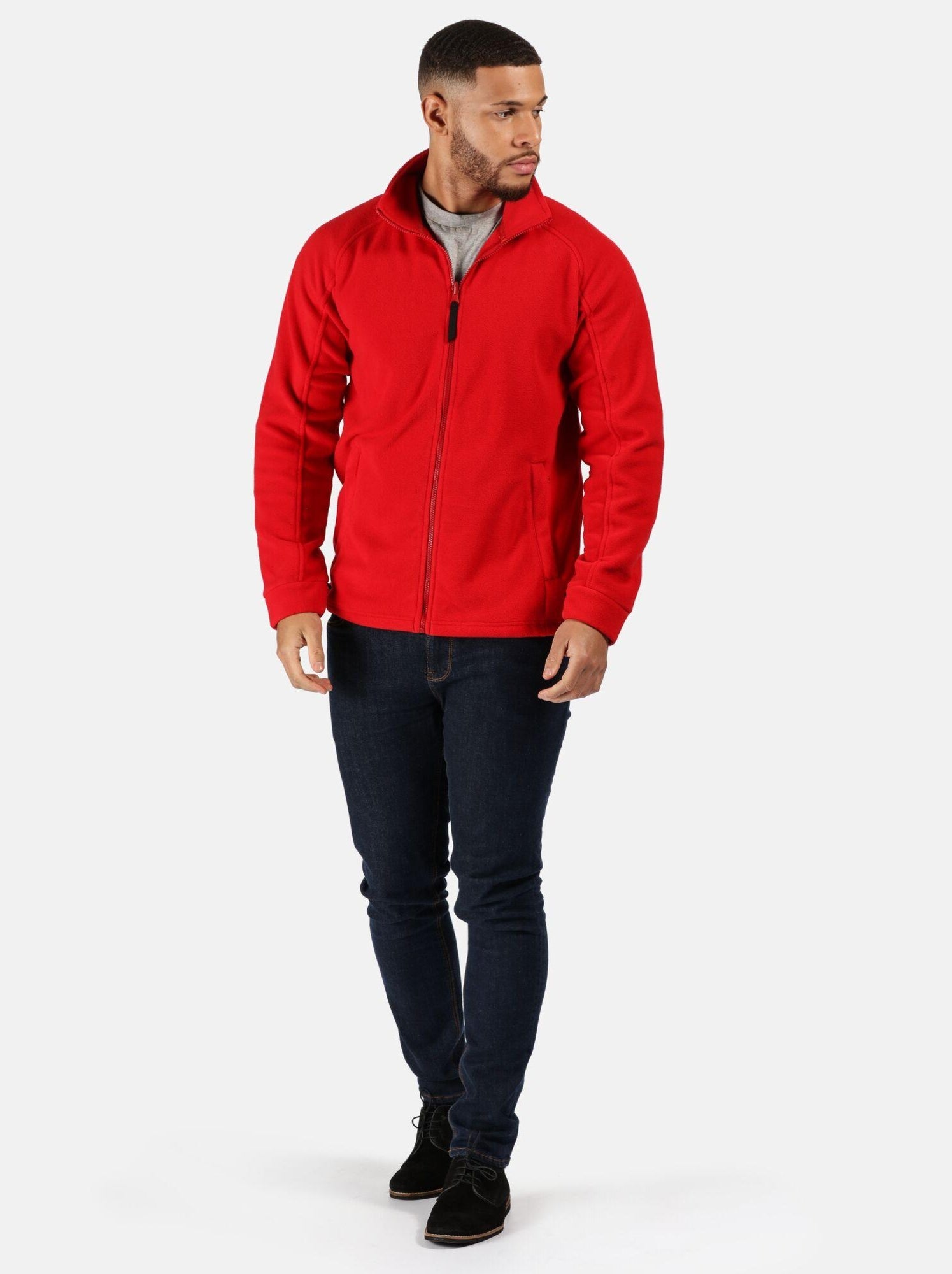 Régate - Veste polaire THOR - Rouge tomate
