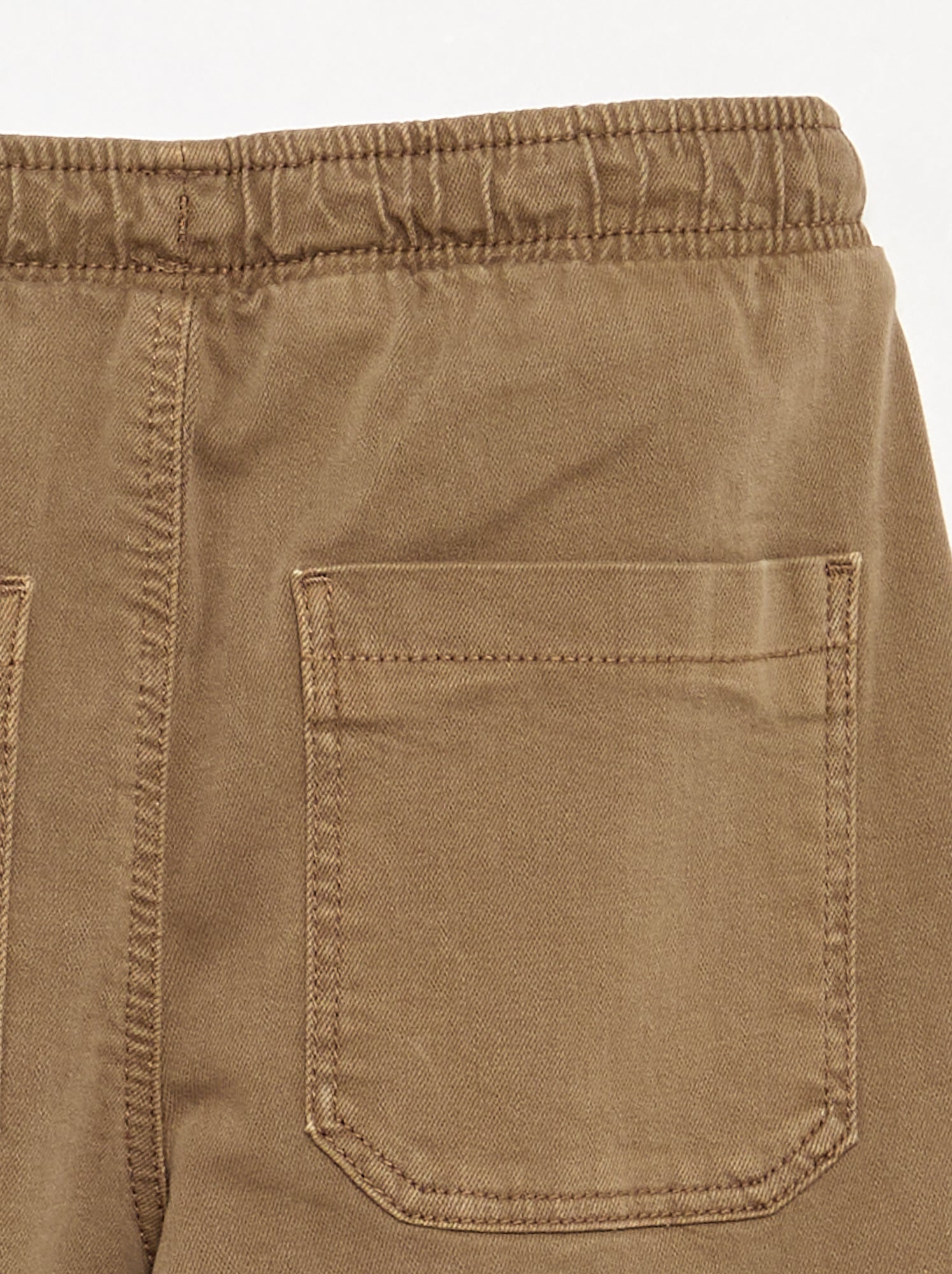 Pantalon forme jogging - Marron (FYR25_3)