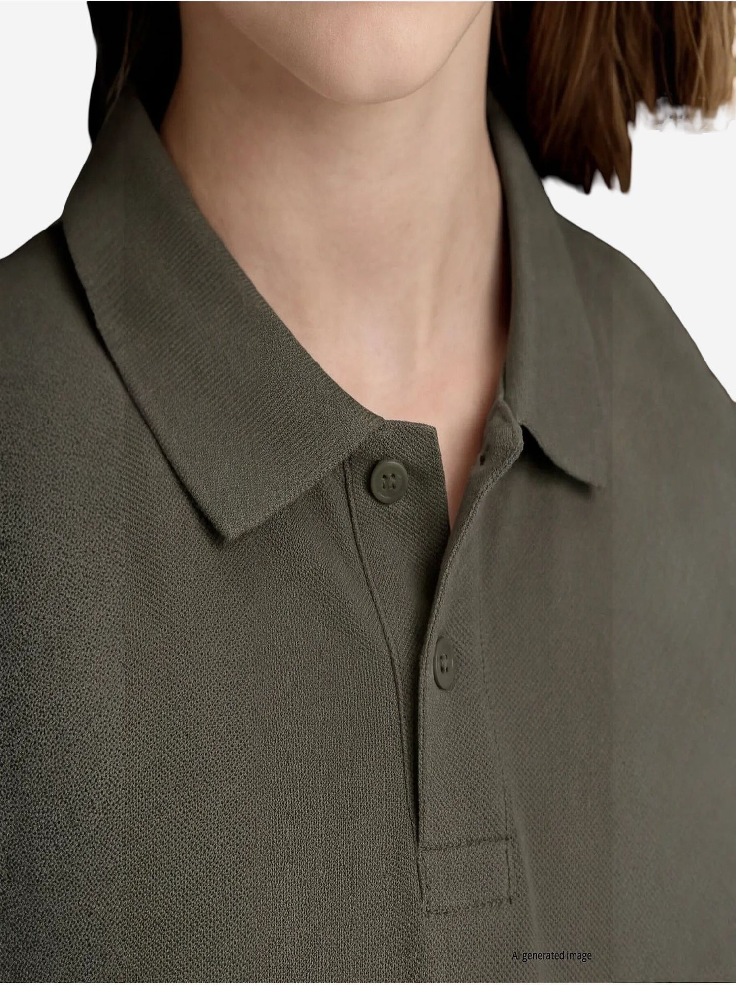 T-shirt homme en mélange coton tommy - Kaki