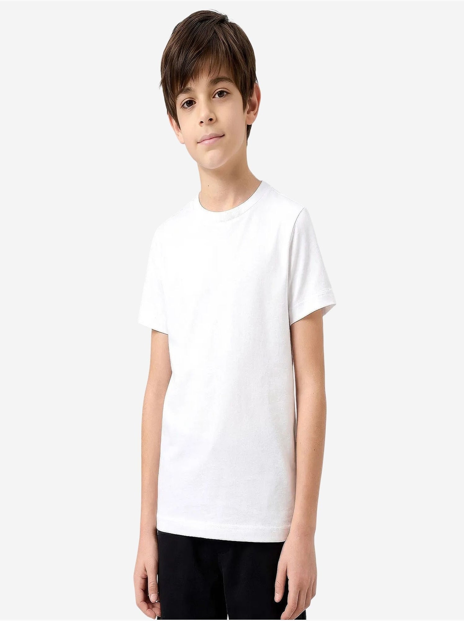 T-shirt homme en coton et élasthanne tommy - Blanc
