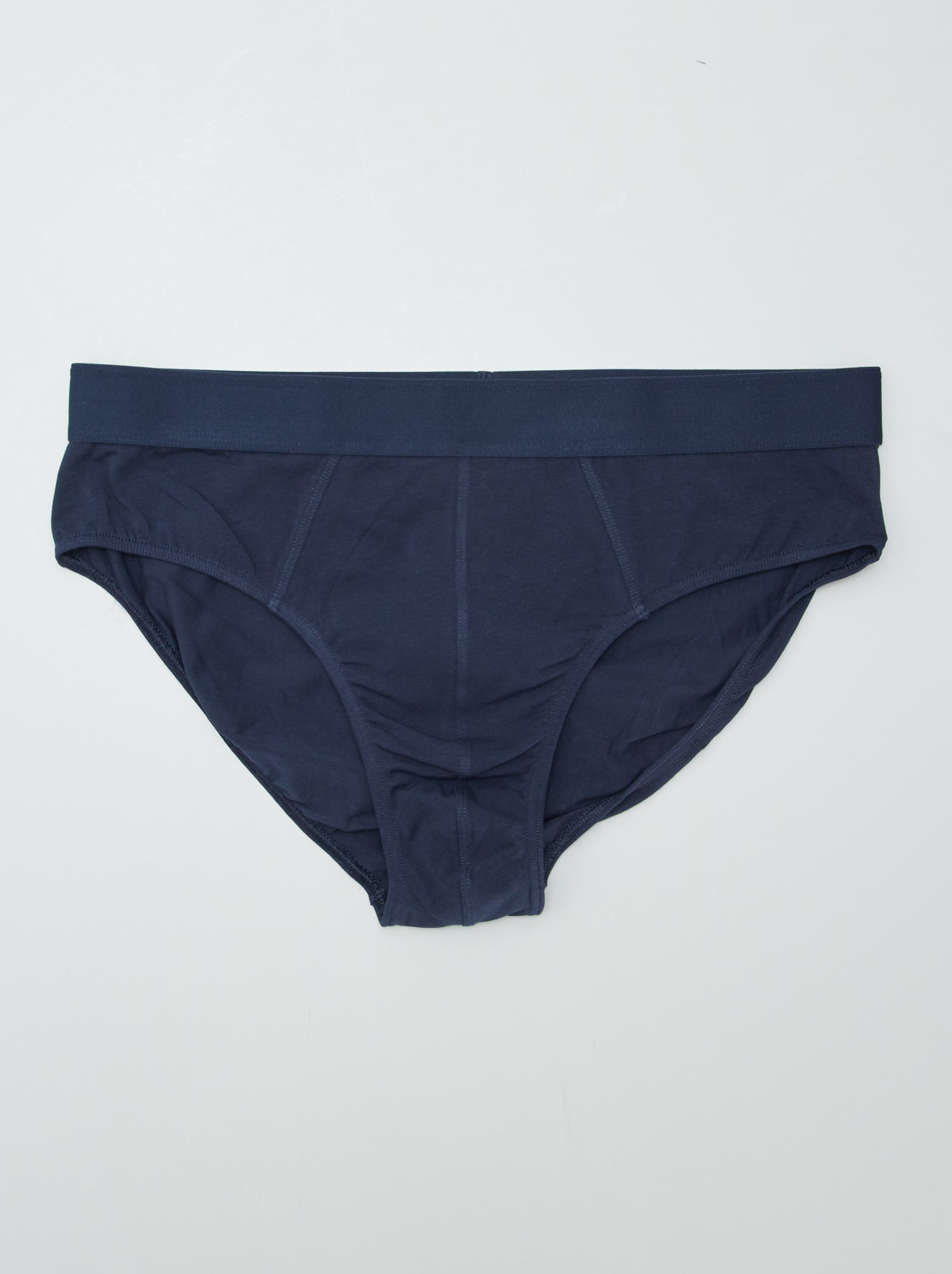 Lot de 3 slips unis - Kaki/bleu/moutarde
