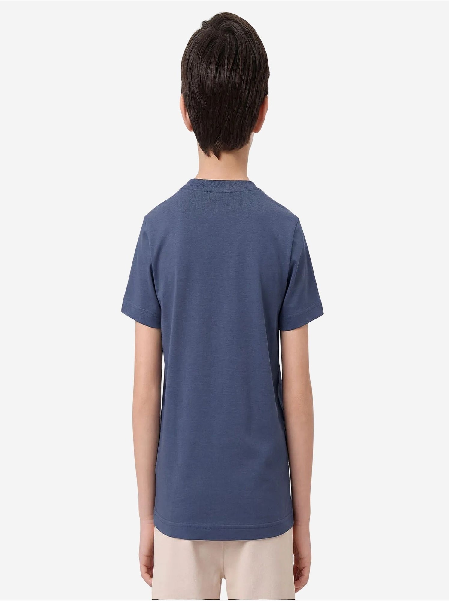 T-shirt homme en coton et élasthanne tommy - Bleu marine